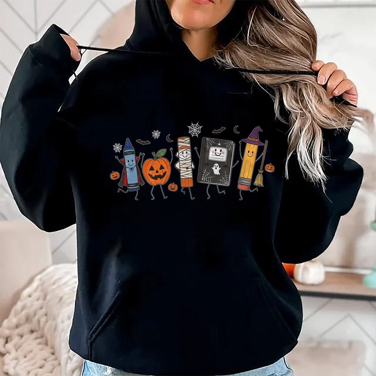 Best Teacher Shirt, Funny Teacher UnisexT-Shirt/Hoodie/Sweatshirt HLT00 - Halloween Teacher School Supplies Back to School Students T-Shirt