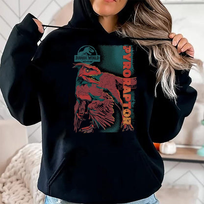 Best Dinosaur Lover Shirt, Funny Dinosaur UnisexT-Shirt/Hoodie/Sweatshirt HLT00 - Jurassic World Dominion Pyroraptor Poster T-Shirt Small