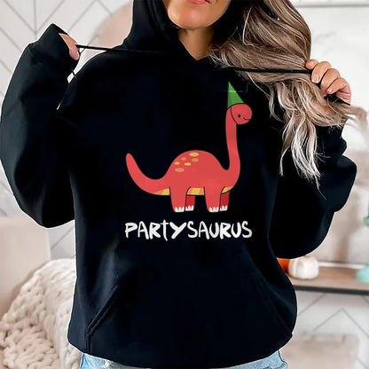Best Dinosaur Lover Shirt, Funny Dinosaur UnisexT-Shirt/Hoodie/Sweatshirt HLT00 - Partysaurus dinosaur with party hat will party celebrations T-Shirt