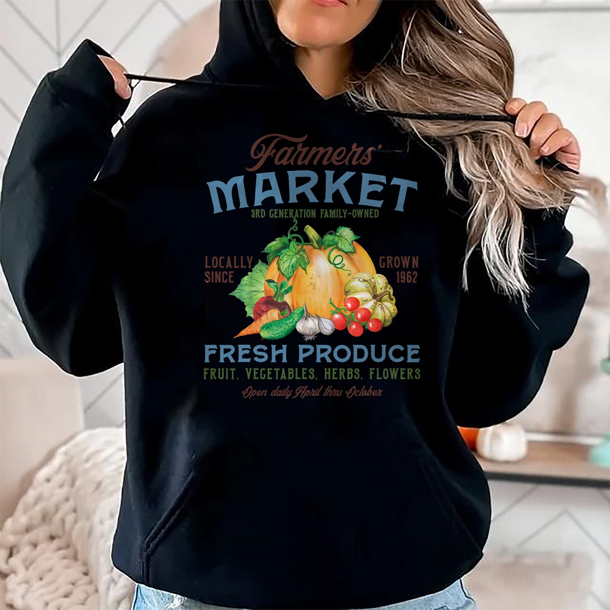 Best Farmer Life Shirt, Funny Farmer UnisexT-Shirt/Hoodie/Sweatshirt HLT00 - Vintage Farmers Market Support Local Farms Gardening T-Shirt