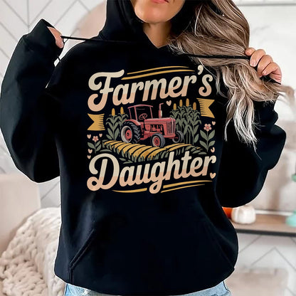 Best Farmer Life Shirt, Funny Farmer UnisexT-Shirt/Hoodie/Sweatshirt HLT00 - Farming Farmer Daughter Tractor Farmer's Daughter T-Shirt
