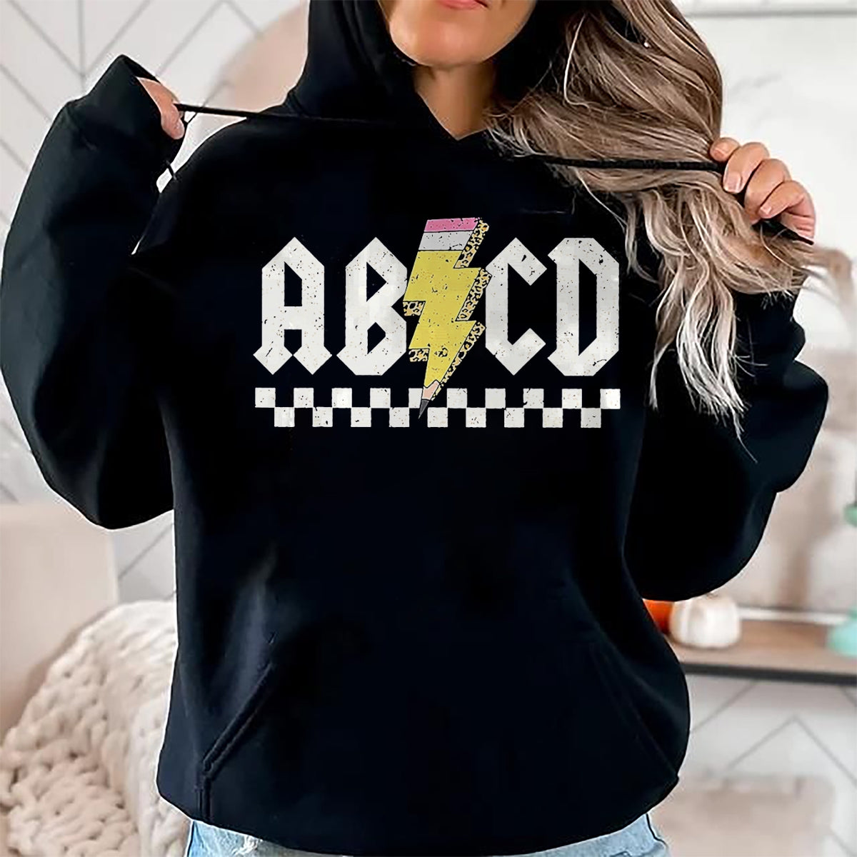 Best Teacher Shirt, Funny Teacher UnisexT-Shirt/Hoodie/Sweatshirt HLT00 - ABCD Teacher T-Shirt