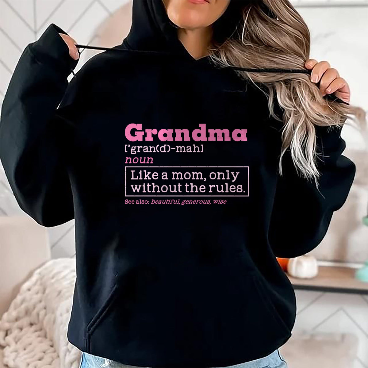 Best Grandma Shirt, Proud Grandma Unisex T-Shirt/Hoodie/Sweatshirt HLT00 - Grandma definition Long Sleeve T-Shirt