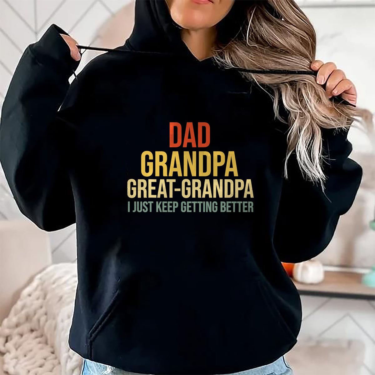 Best Grandpa Shirt, Proud Grandpa Unisex T-Shirt/Hoodie/Sweatshirt HLT00 - Funny Great Grandpa for Fathers Day T-Shirt (1)