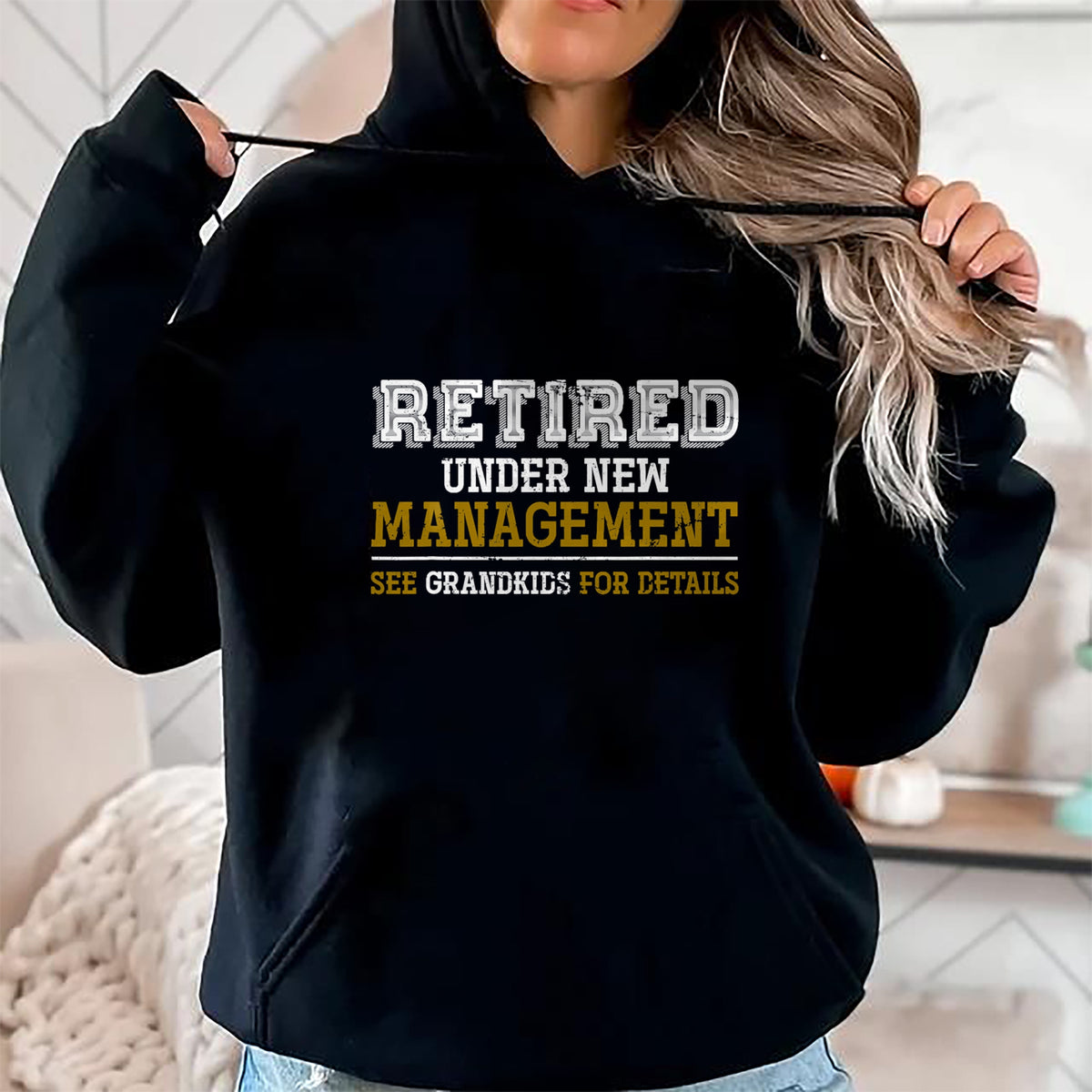 Best Grandpa Shirt, Proud Grandpa Unisex T-Shirt/Hoodie/Sweatshirt HLT00 - Funny Grandkids Grandpa Retirement Gift Retired T-Shirt
