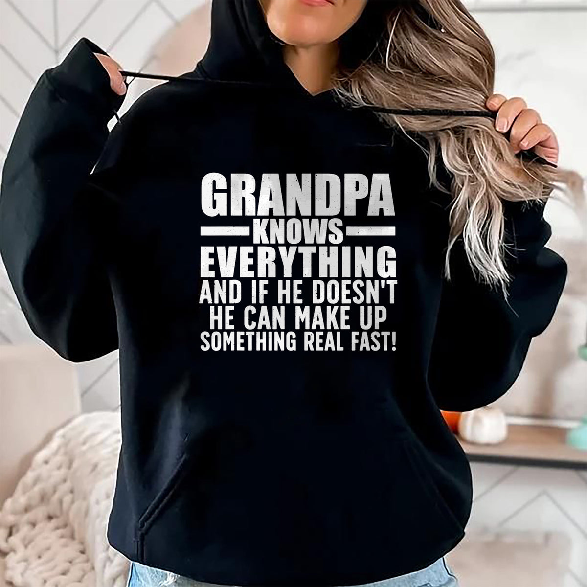 Best Grandpa Shirt, Proud Grandpa Unisex T-Shirt/Hoodie/Sweatshirt HLT00 - Funny Grandpa Art For Grandpa Men Grandfathers Day Papi T-Shirt