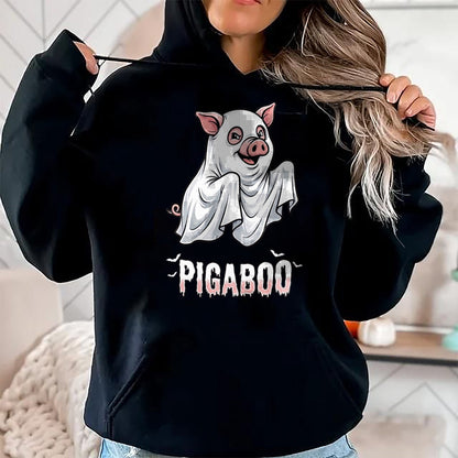 Best Farmer Life Shirt, Funny Farmer UnisexT-Shirt/Hoodie/Sweatshirt HLT00 - Ghost Pig Costume Pig A Boo Farmer Pigaboo T-Shirt