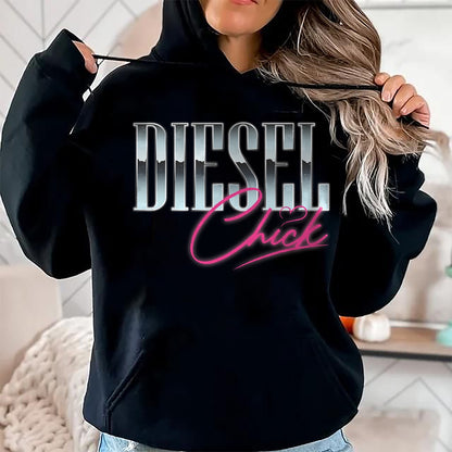 Best Truck Driver Life Shirt, Funny Trucker UnisexT-Shirt/Hoodie/Sweatshirt HLT00 - Diesel Chick Trucker Truck Driver Funny Women Retro Vintage T-Shirt (2)