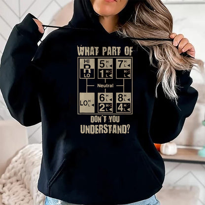 Best Truck Driver Life Shirt, Funny Trucker UnisexT-Shirt/Hoodie/Sweatshirt HLT00 - Funny Truck Driver Shirt, 18 Speed Gear T-Shirt, Men, Dark Heather Grey, XX-Large