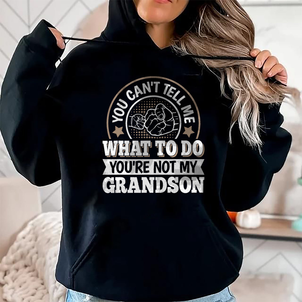 Best Grandpa Shirt, Proud Grandpa Unisex T-Shirt/Hoodie/Sweatshirt HLT00 - Funny Grandpa Grandson Saying Graphic Vintage T-Shirt