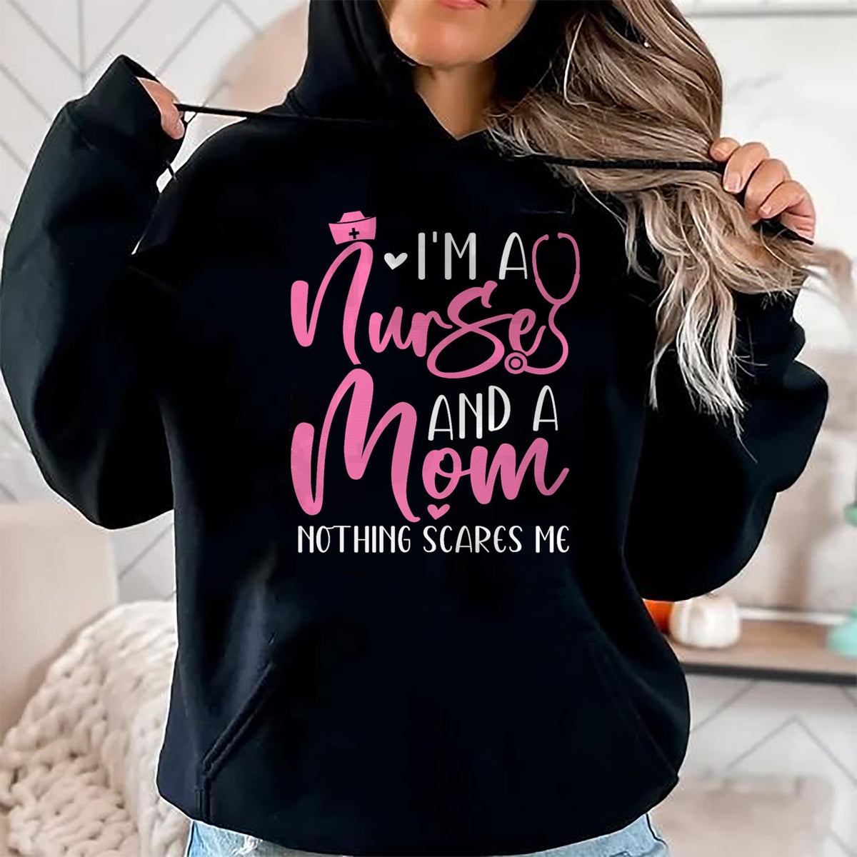 Funny Nurse Shirt, Nurse Unisex T-Shirt/Hoodie/Sweatshirt HLT00 - I'm Not Tachy Nursing Scrubs Funny Nurse Ugly Christmas T-Shirt
