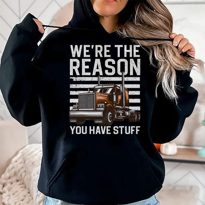 Best Truck Driver Life Shirt, Funny Trucker UnisexT-Shirt/Hoodie/Sweatshirt HLT00 - Funny Trucker Design For Men Women Semi Truck Driver Lover T-Shirt (2)