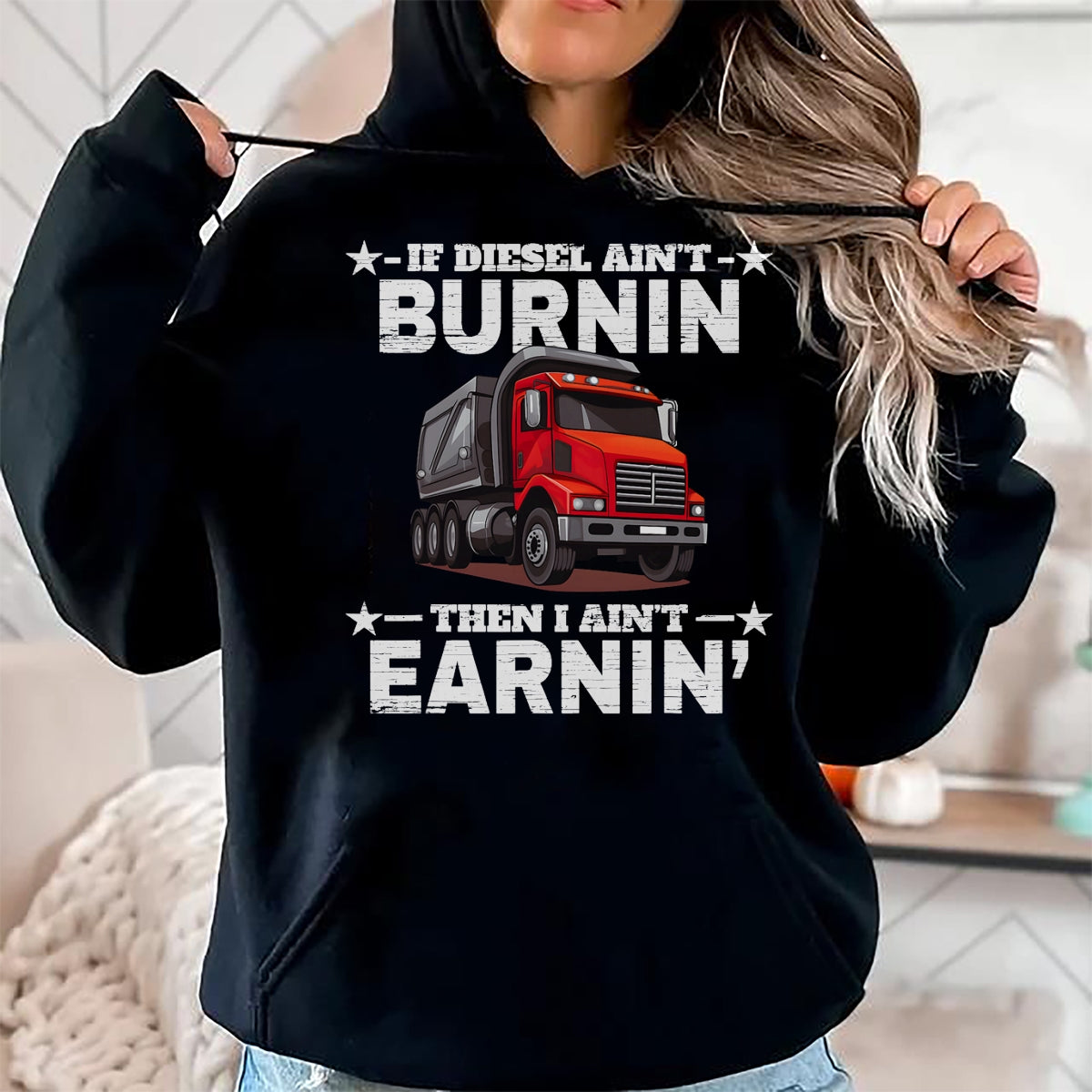Best Truck Driver Life Shirt, Funny Trucker UnisexT-Shirt/Hoodie/Sweatshirt HLT00 - Funny Dump Truck Driver T-Shirt (1)