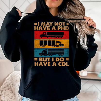 Best Truck Driver Life Shirt, Funny Trucker UnisexT-Shirt/Hoodie/Sweatshirt HLT00 - Funny Trucker Art for Men Women Truck Driver Trucking Retro T-Shirt, Men, Black, X-Large