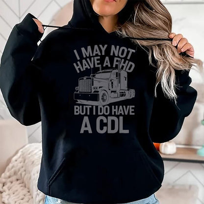 Best Truck Driver Life Shirt, Funny Trucker UnisexT-Shirt/Hoodie/Sweatshirt HLT00 - Cool CDL Trucker Art for Men Women Trucking CDL Truck Driver T-Shirt (6)