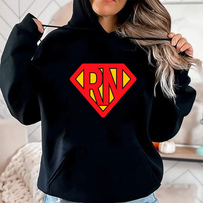 Funny Nurse Shirt, Nurse Unisex T-Shirt/Hoodie/Sweatshirt HLT00 - Super Nurse RN superhero Registered Nurse Hero T-Shirt