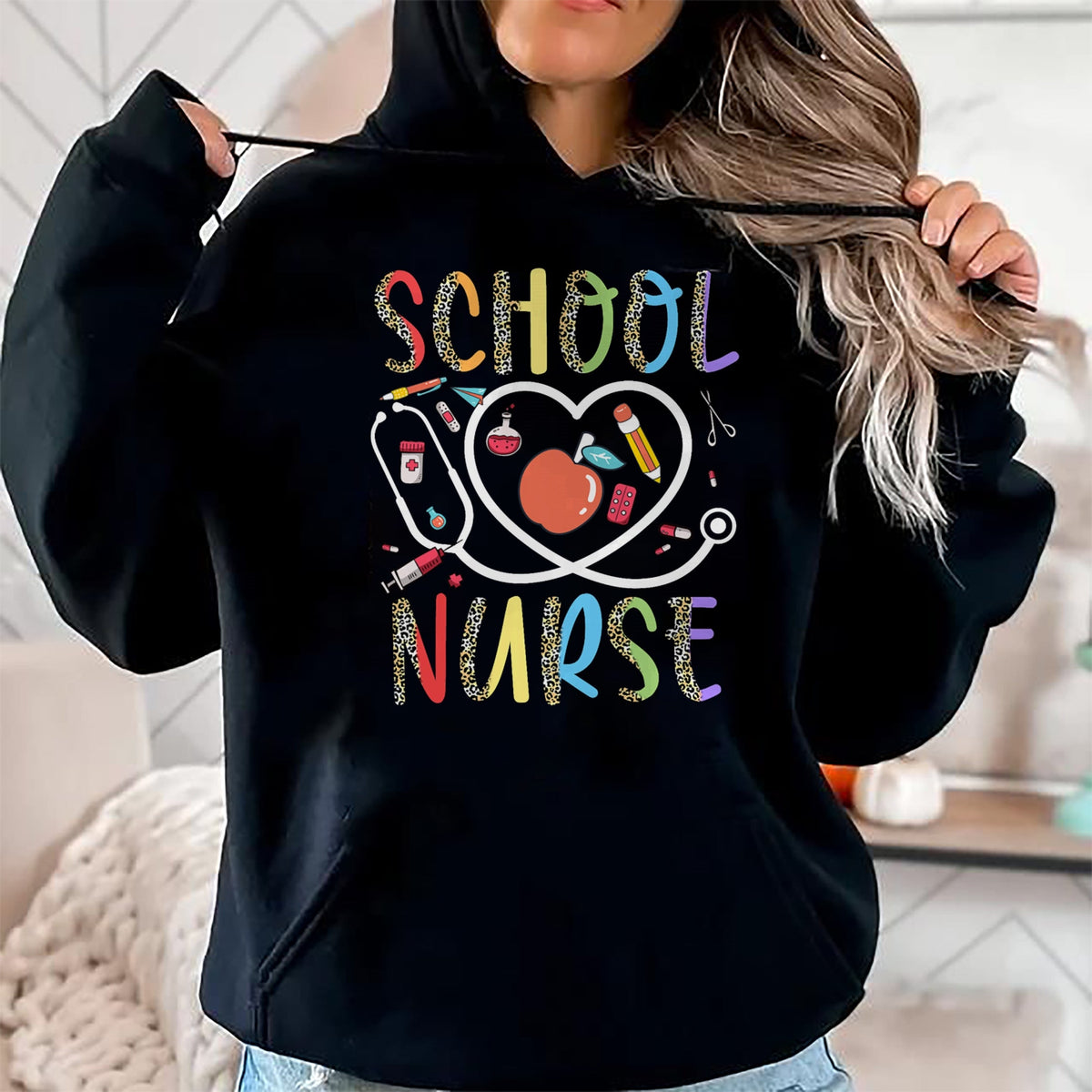 Funny Nurse Shirt, Nurse Unisex T-Shirt/Hoodie/Sweatshirt HLT00 - School Nurse Appreciation Nursing Nurse Day & Nurse Week T-Shirt