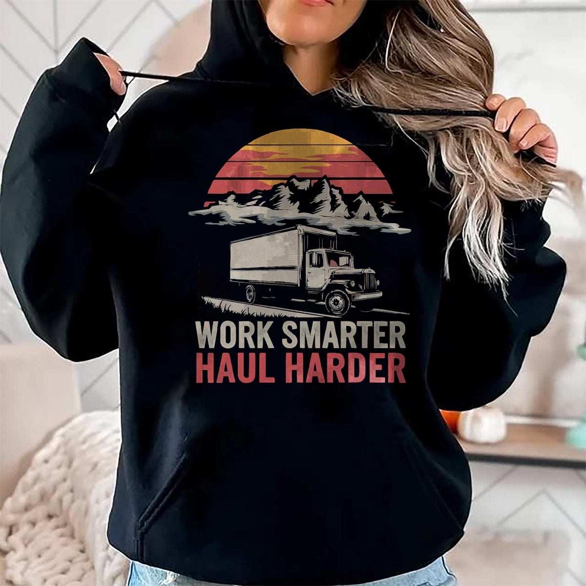Best Truck Driver Life Shirt, Funny Trucker UnisexT-Shirt/Hoodie/Sweatshirt HLT00 - Box Truck Driving Truck Driver Proud Trucker T-Shirt