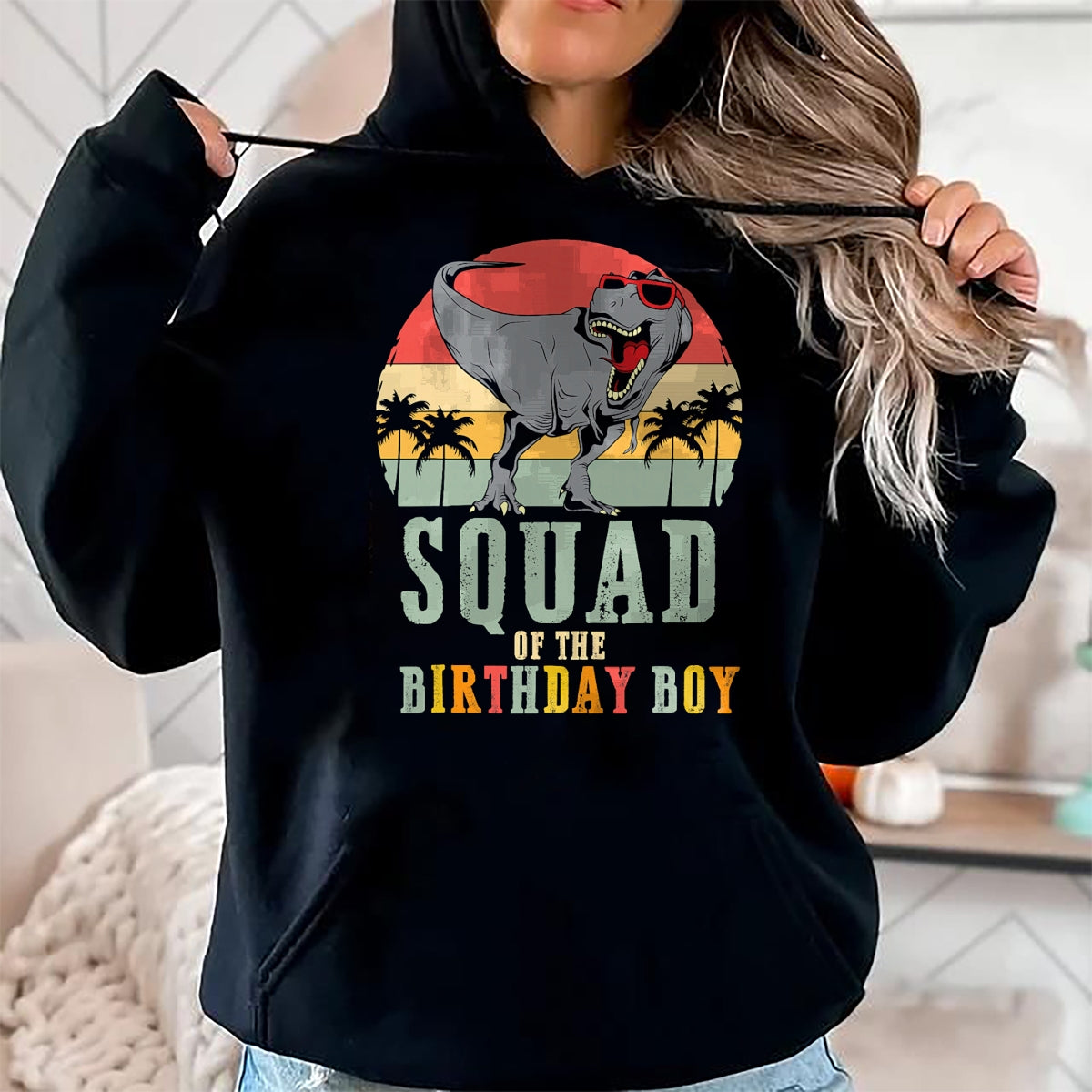 Best Dinosaur Lover Shirt, Funny Dinosaur UnisexT-Shirt/Hoodie/Sweatshirt HLT00 - Funny Dinosaur Fan Squad Birthday Boy Dino T-Rex Adults Kids T-Shirt