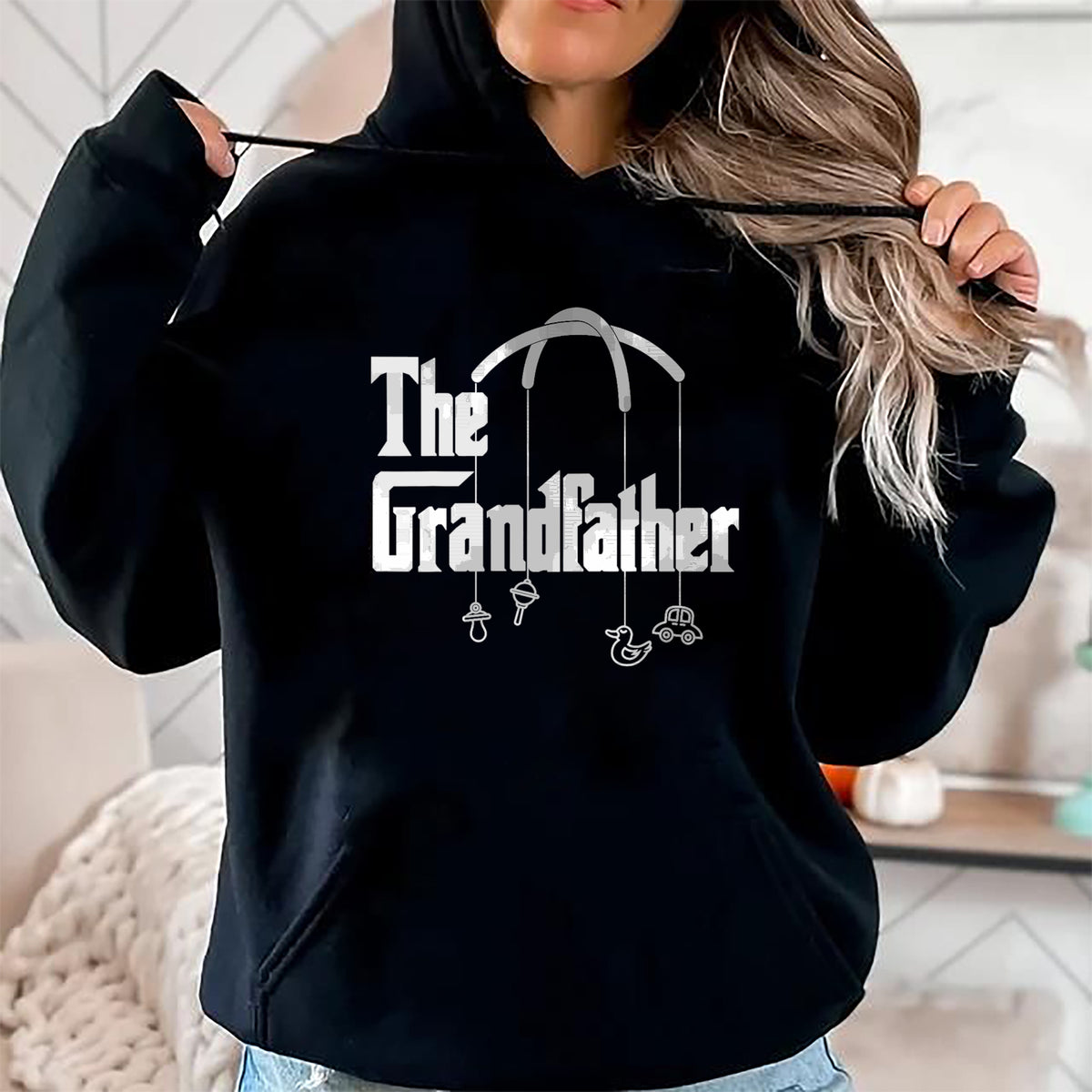 Best Grandpa Shirt, Proud Grandpa Unisex T-Shirt/Hoodie/Sweatshirt HLT00 - Grandfather Quote Funny Design for Grandpas T-Shirt