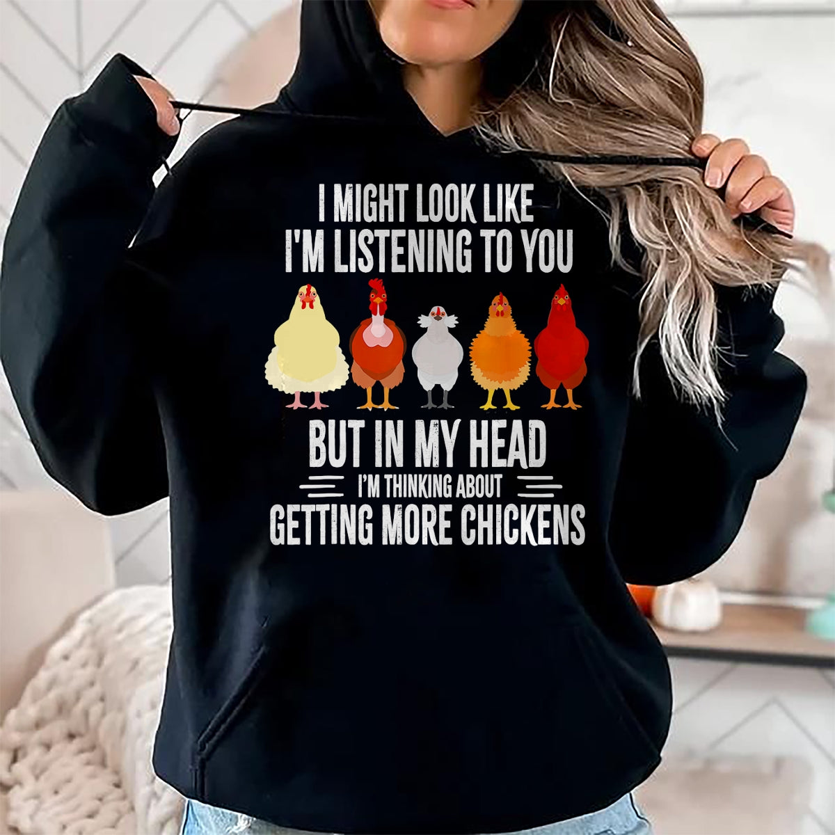 Best Farmer Life Shirt, Funny Farmer UnisexT-Shirt/Hoodie/Sweatshirt HLT00 - Funny Chicken Farmer Design Women Men Getting a lot Chickens T-Shirt Small