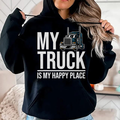 Best Truck Driver Life Shirt, Funny Trucker UnisexT-Shirt/Hoodie/Sweatshirt HLT00 - Truck Driver - Funny Big Trucking Trucker T-Shirt (1)