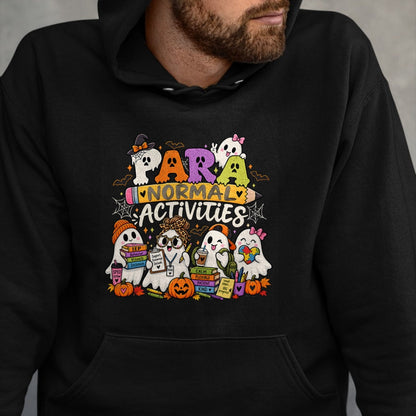 Best Teacher Shirt, Funny Teacher UnisexT-Shirt/Hoodie/Sweatshirt HLT00 - para Normal Activities SPED Teachers Ghost Fall Halloween T-Shirt (2)