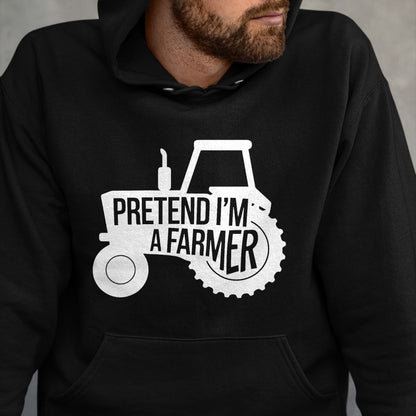 Best Farmer Life Shirt, Funny Farmer UnisexT-Shirt/Hoodie/Sweatshirt HLT00 - Group Easy Adult Halloween Costumes Pretend I'm A Farmer T-Shirt