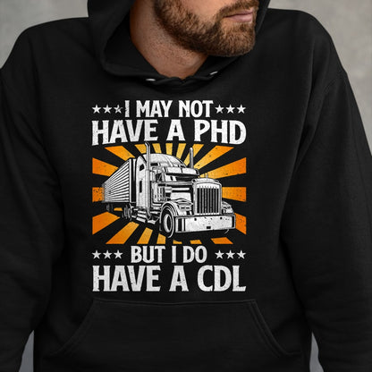 Best Truck Driver Life Shirt, Funny Trucker UnisexT-Shirt/Hoodie/Sweatshirt HLT00 - Funny Trucker Design For Men Women CDL Truck Driver Trucking T-Shirt (1)