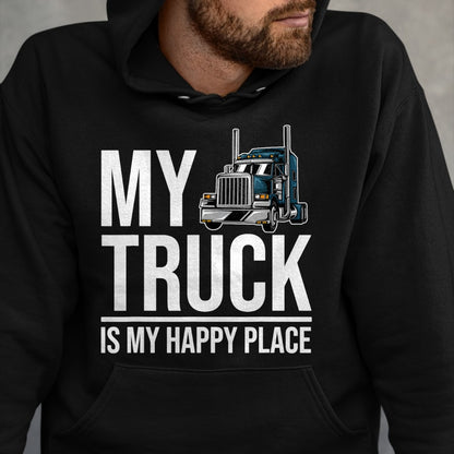 Best Truck Driver Life Shirt, Funny Trucker UnisexT-Shirt/Hoodie/Sweatshirt HLT00 - Truck Driver - Funny Big Trucking Trucker T-Shirt (1)