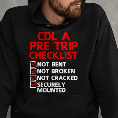 Best Truck Driver Life Shirt, Funny Trucker UnisexT-Shirt/Hoodie/Sweatshirt HLT00 - Cool CDL Trucker Art for Men Women Trucking CDL Truck Driver T-Shirt