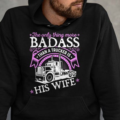 Best Truck Driver Life Shirt, Funny Trucker UnisexT-Shirt/Hoodie/Sweatshirt HLT00 - Badass Women Truck Driver, Trucker Wife T-Shirt