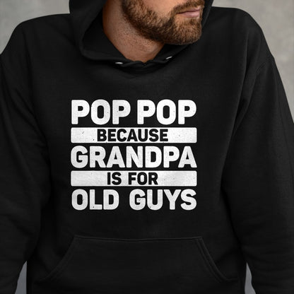 Best Grandpa Shirt, Proud Grandpa Unisex T-Shirt/Hoodie/Sweatshirt HLT00 - Pop Pop Art For Grandpa From Grandkids Father's Day Pop Pop T-Shirt