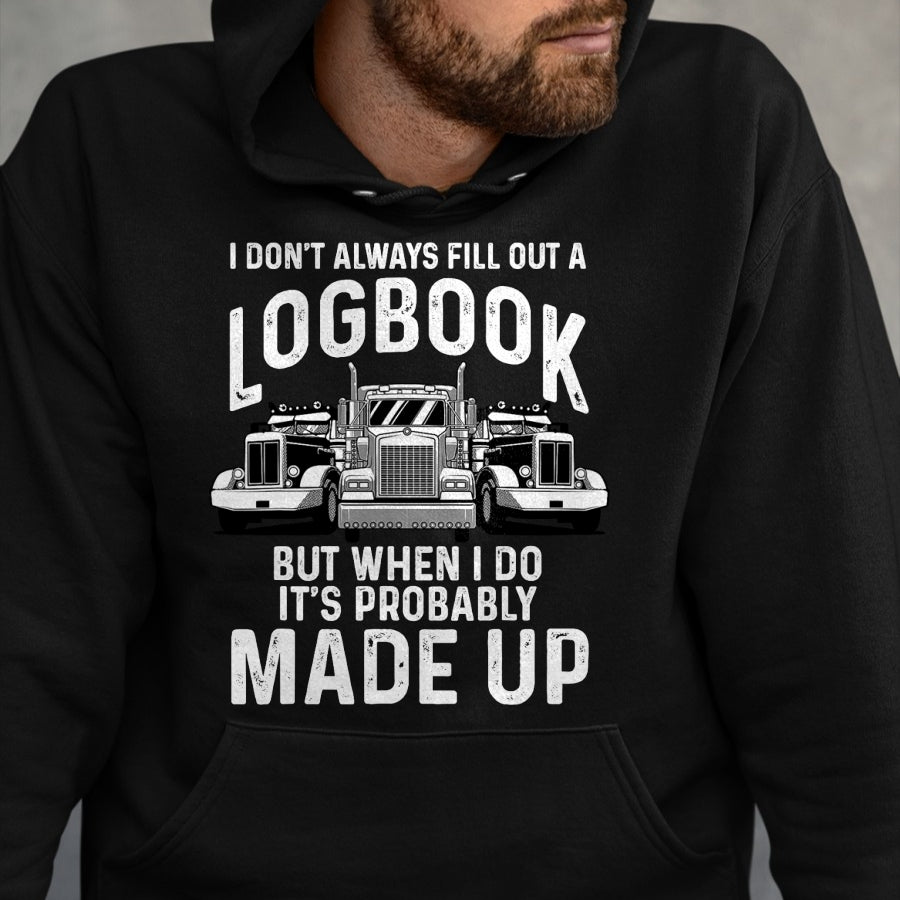 Best Truck Driver Life Shirt, Funny Trucker UnisexT-Shirt/Hoodie/Sweatshirt HLT00 - Best Truck Driver Art For Men Dad Women Trucking CDL Trucker T-Shirt (6)