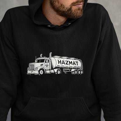 Best Truck Driver Life Shirt, Funny Trucker UnisexT-Shirt/Hoodie/Sweatshirt HLT00 - Hazmat Tanker Truck T-Shirt
