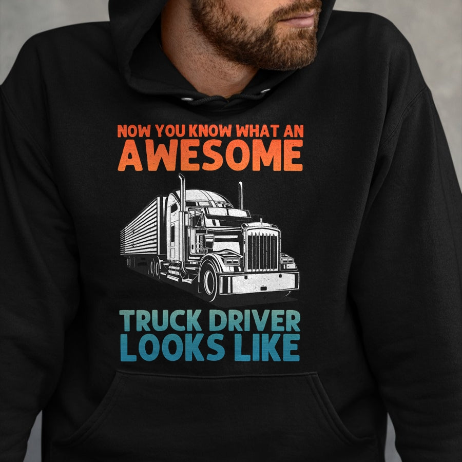Best Truck Driver Life Shirt, Funny Trucker UnisexT-Shirt/Hoodie/Sweatshirt HLT00 - Truck Driver Art for Men Women Truck Driver Trucking Trucker T-Shirt