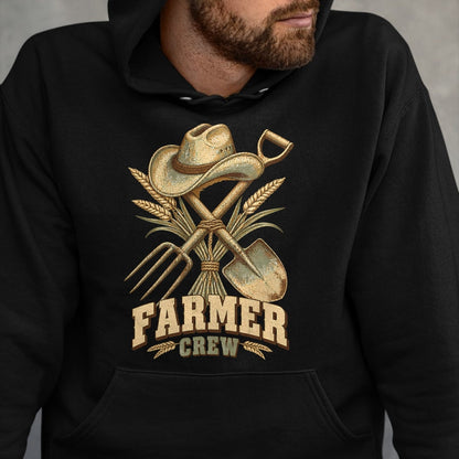 Best Farmer Life Shirt, Funny Farmer UnisexT-Shirt/Hoodie/Sweatshirt HLT00 - Farmer Crew Farming Farm Animal Farmer Gift Country Life T-Shirt