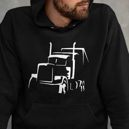 Best Truck Driver Life Shirt, Funny Trucker UnisexT-Shirt/Hoodie/Sweatshirt HLT00 - 18 Wheeler Semi Truck Shirt for Truck Drivers Who Love OTR T-Shirt
