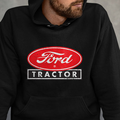 Best Farmer Life Shirt, Funny Farmer UnisexT-Shirt/Hoodie/Sweatshirt HLT00 - Ford Tractor Logo T-Shirt