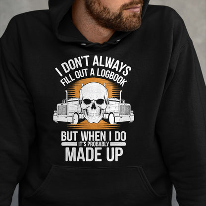 Best Truck Driver Life Shirt, Funny Trucker UnisexT-Shirt/Hoodie/Sweatshirt HLT00 - Best Truck Driver Art for Men Dad Women Trucking CDL Trucker T-Shirt (7)