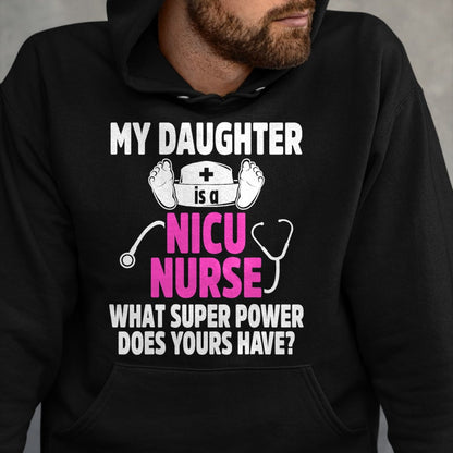 Funny Nurse Shirt, Nurse Unisex T-Shirt/Hoodie/Sweatshirt HLT00 - NICU Nurse Daughter Neonatal Newborn Nursing RN T-Shirt