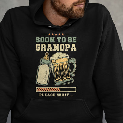 Best Grandpa Shirt, Proud Grandpa Unisex T-Shirt/Hoodie/Sweatshirt HLT00 - Soon To Be Grandpa, Baby Announcement, Expecting Grandfather T-Shirt