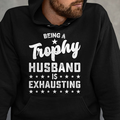 Best Wife Shirt, Wife and Husband Unisex T-Shirt/Hoodie/Sweatshirt HLT00 - Hilarious Husband Joke Funny Father's Day T-Shirt