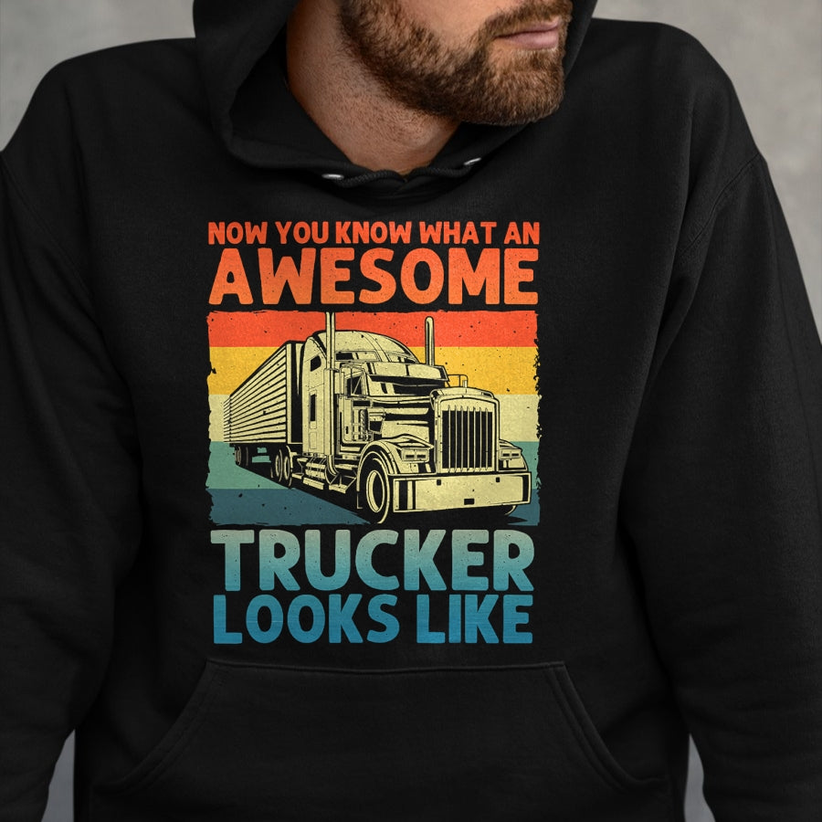Best Truck Driver Life Shirt, Funny Trucker UnisexT-Shirt/Hoodie/Sweatshirt HLT00 - Best Truck Driver Art for Men Dad Women Trucking CDL Trucker T-Shirt (5)