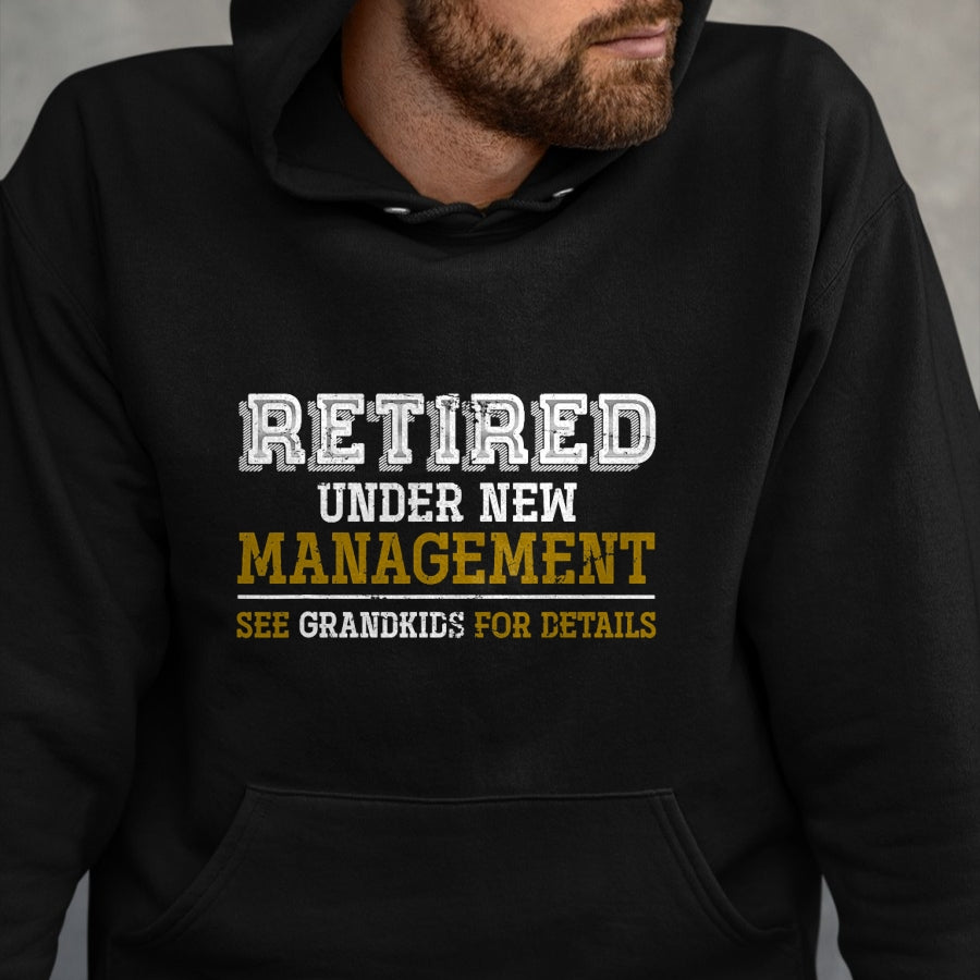 Best Grandpa Shirt, Proud Grandpa Unisex T-Shirt/Hoodie/Sweatshirt HLT00 - Funny Grandkids Grandpa Retirement Gift Retired T-Shirt