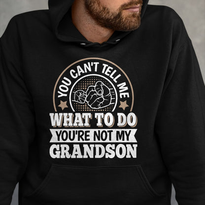 Best Grandpa Shirt, Proud Grandpa Unisex T-Shirt/Hoodie/Sweatshirt HLT00 - Funny Grandpa Grandson Saying Graphic Vintage T-Shirt