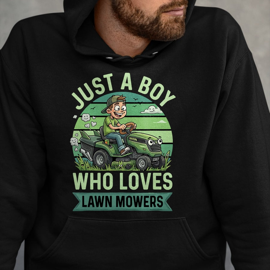 Best Farmer Life Shirt, Funny Farmer UnisexT-Shirt/Hoodie/Sweatshirt HLT00 - Funny Lawn Mowing Boys Kids Lawn Mower Gardening T-Shirt