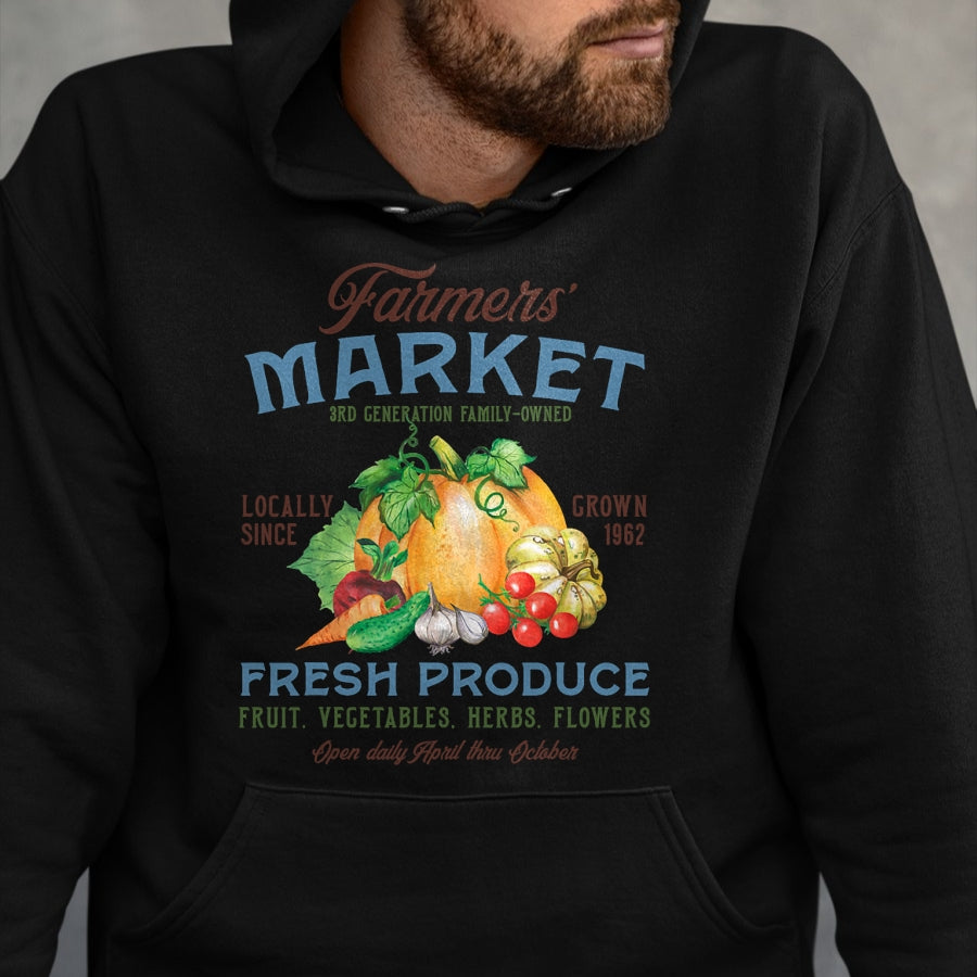 Best Farmer Life Shirt, Funny Farmer UnisexT-Shirt/Hoodie/Sweatshirt HLT00 - Vintage Farmers Market Support Local Farms Gardening T-Shirt