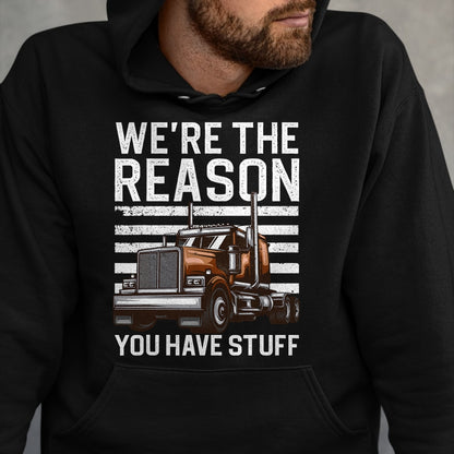 Best Truck Driver Life Shirt, Funny Trucker UnisexT-Shirt/Hoodie/Sweatshirt HLT00 - Funny Trucker Design For Men Women Semi Truck Driver Lover T-Shirt (2)