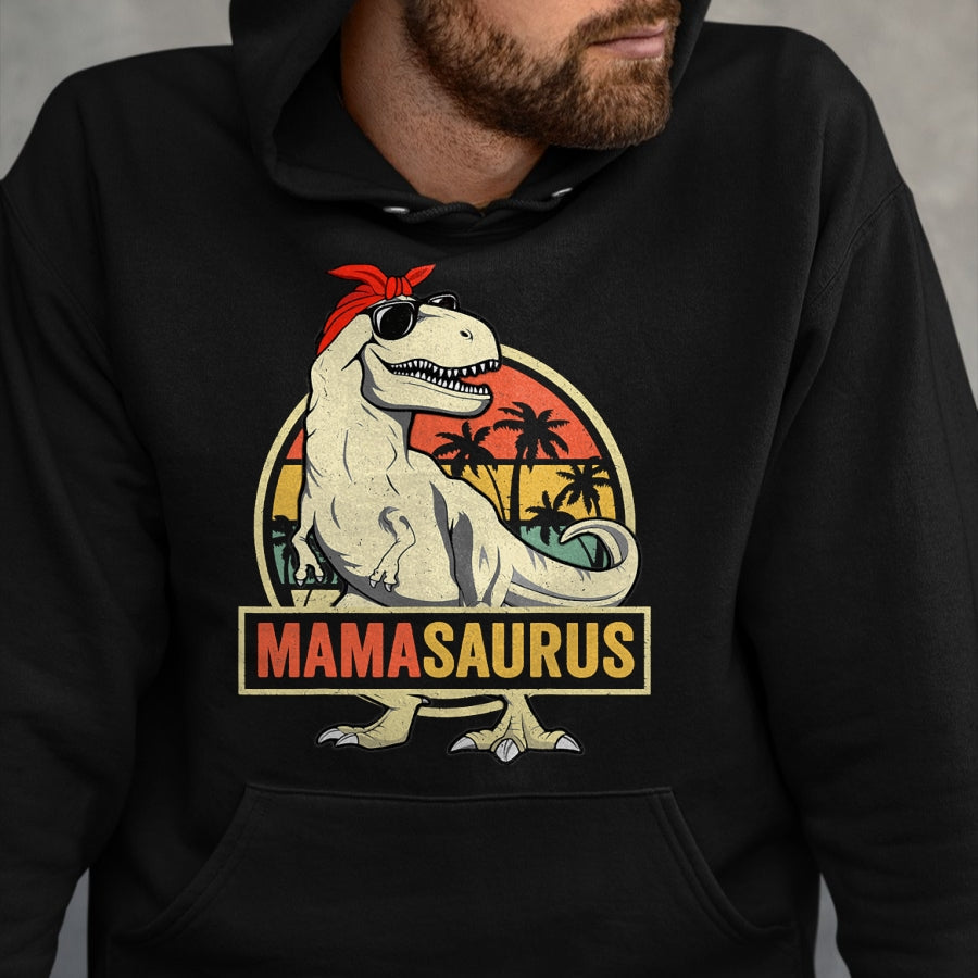 Best Dinosaur Lover Shirt, Funny Dinosaur UnisexT-Shirt/Hoodie/Sweatshirt HLT00 - Mamasaurus T rex Dinosaur Funny Mom Mommy T-Shirt